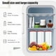 thumbnail image 4 of Mini Refrigerador Compacto para el Escritorio de la Oficina del Automóvil del Dormitorio Refrigerador y Calentador de 8 L Mini Refrigerador Subfrío de Doble Propósito para el ANGGREK Otros, 4 of 8