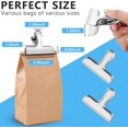 thumbnail image 2 of ZHUYING  8 Pack Stainless Steel Chip Clips, Chip Clips Bag Clips Food Clips, Bag Clips for Food, Clips for Food Packages, Chip Bag Clips - Air Tight Seal, Heavy Duty Snack Clips Kitchen Clips, 2 of 6