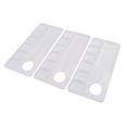 thumbnail image 3 of Bandejas de pintura de plástico de 3 uds, s de plástico para pintura DIY, suministros para manualidades, profesionales para niños, adultos, adol Soledad Paleta de acuarela, 3 of 10