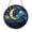 Acrylic 3.5 Inch, variant on Moon and Star Stained Glass Suncatcher Window Hanging Decor, Celestial Moon Star Sun Catcher Panel for Home Window Night Sky Inspired Decorative Art Gift