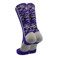 thumbnail image 2 of Digital Camo Crew Socks (Purple, Medium), 2 of 2