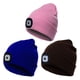 thumbnail image 1 of Gorro con linterna LED y gorro de punto cálido con luz LED para reparar y trabajar en lugares oscuros, 1 of 5