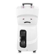 KFFKFF Portable Tennis Ball Machine with App Control, 110-Ball Capacity, Adjustable Spin, Dual Training Modes, 4-Hour Battery Life, and Speeds up to 75 MPH