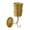 Gold, variant on 6.3×9.84in Vintage Metal Hook Flower Pot Holder - Hanging Home Decor & Multifunctional Wall-Mounted Organizer Container for Flowers,Keys & Small Items,Elegant Home Organization & Decor