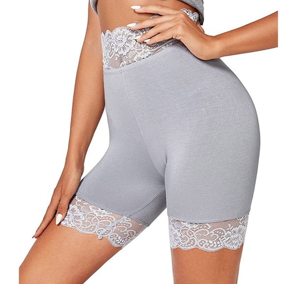TAGOLD Womens Summer Summer Shorts Pants,Womens Plus Size Mid Waist Lace Hot Shorts Elastic Sports Pants Trousers Trunks