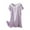 Purple, variant on BULLPIANO Girls Nightgowns Pajamas Dress Short Sleeve Cotton Sleepwear Nightdress Pjs for Kids 3-14 Years