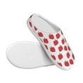 thumbnail image 3 of Kdxio Cartoon Strawberry Women's Men's Slippers Plush Slip-On House Slipper for Winter Indoor Soft Cushion Non-slip Fluffy Slides Slippers-35/36, 3 of 7