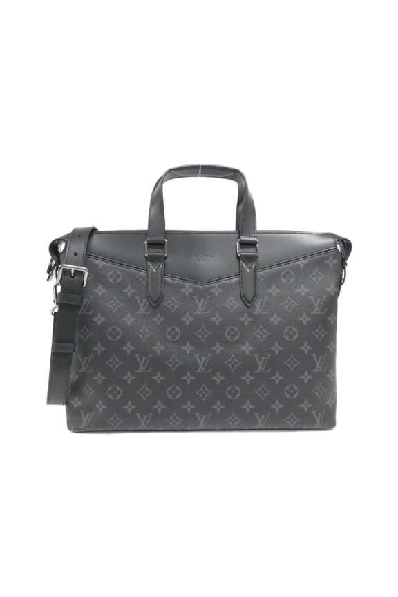 Pre-Owned Louis Vuitton Monogram Eclipse Briefcase Explorer M40566 Handbag