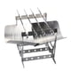 thumbnail image 3 of TureClos Parrilla de barbacoa de acero inoxidable, parrilla plegable, estufa de leña con cenicero, barbacoa al aire libre, regalos de cocina para Picnic TureClos JD729761729, 3 of 6
