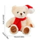 thumbnail image 3 of Muñeco de Osito de Peluche Navideño, 3 of 6