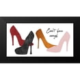 thumbnail image 2 of Phillip, Jamie 18x11 Black Modern Framed Museum Art Print Titled - Shoes, 2 of 5