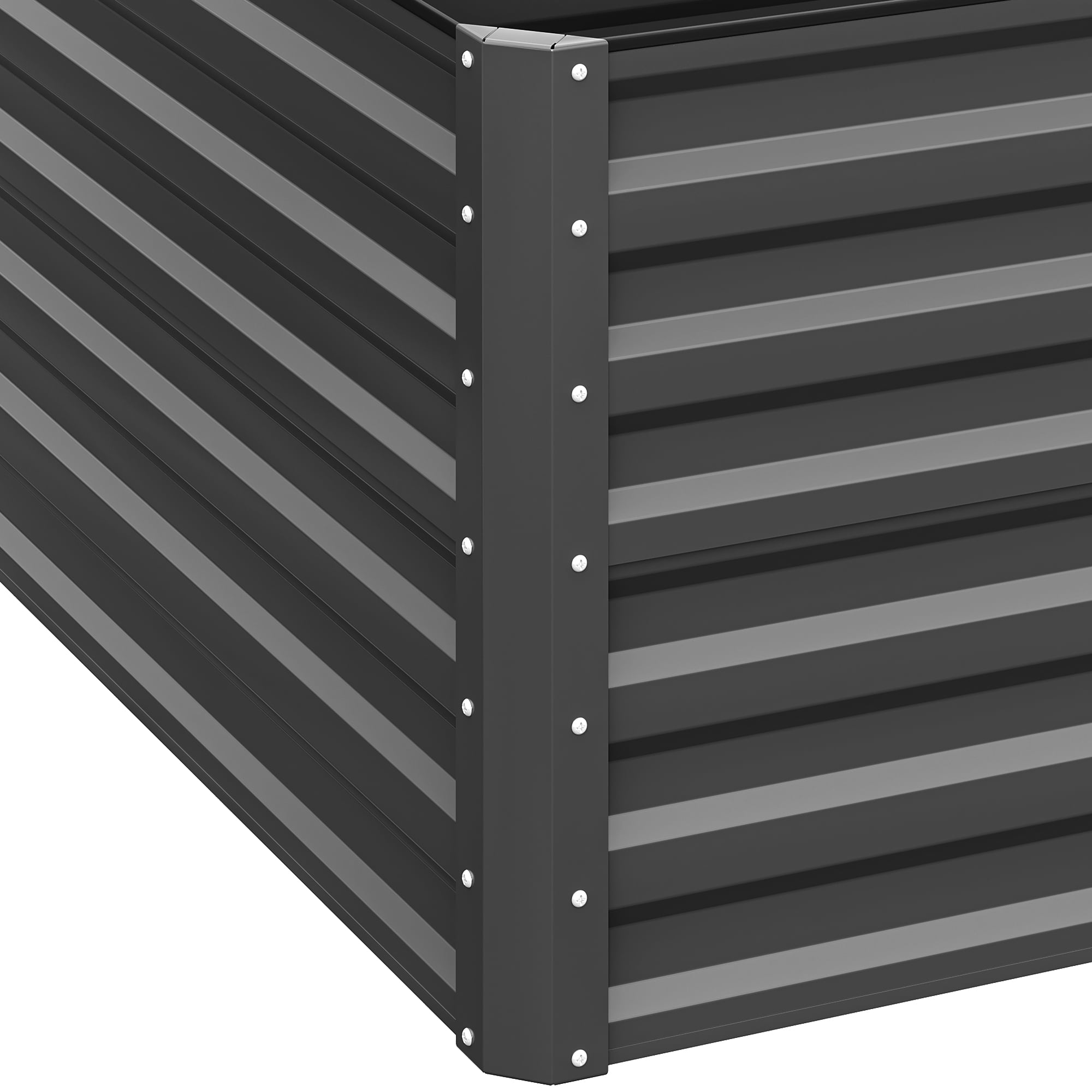 Uforic 8ftx4ftx2ft Large Raised Garden Bed Kit