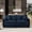 Blue#0, variant on Modern Sofas Oversized Chenille Loveseat Sofa, Oversized 2-Seater Small Cloud Couch, Modern Comfy Deep Seat Love Seat for Living Room Bedroom Office Apartment,DIY Combination,Black,Rustic Sofas