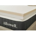 Allswell 4" Memory Foam Mattress Topper Infused with Copper Gel, Queen