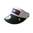 thumbnail image 1 of NEW Men's New Era Gray/Navy 2023 Ryder Cup Friday Round Adjustable Golf Visor, 1 of 2