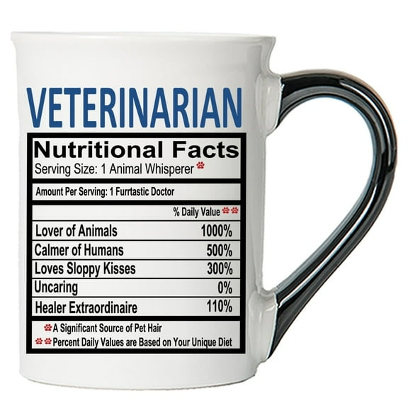 Cottage Creek Vet Mug, 16 oz. Veterinarian Coffee Mug for Vet Techs, Ceramic
