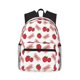 thumbnail image 1 of Disketp Strawberry Mochila Ligera Clásica con Múltiples Bolsillos, Mochila Casual para Hombre y Mujer, Ideal para Escuela, Trabajo y Viajes, 1 of 6