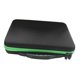 thumbnail image 1 of Bolsa de almacenamiento para pelotas de yoyo, estuche de transporte versátil con asa, EVA, profesional, portátil, caja de recolección de 12 agujeros, bolsa protectora verde, 1 of 8