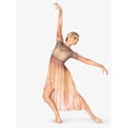 thumbnail image 4 of Girls Hand Painted Long Sleeve Lyrical Mesh dress, 4 of 16