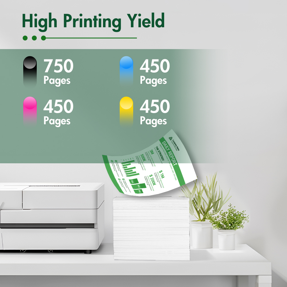 65XL 65 Ink Cartridges Compatible for 65 Ink Cartridge Ink 65 XL for Deskjet 3755 3752 3772 2622 ENVY 5052 5055 Printer Ink 65 (2 Black)