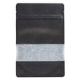 thumbnail image 3 of Bag Tek Black Plastic Small Window Bag - Heat Sealable - 7" x 4 3/4" x 1 1/2" - 100 count box, 3 of 11