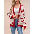 thumbnail image 5 of Women'S Cardigan Soft Pocketed Long Sleeves Casual Knitted Open Front Cardigan Sweaters  S, 5 of 6