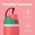 thumbnail image 3 of Botella de agua Owala FreeSip de acero inoxidable con aislamiento, 950 ml, 3 of 5