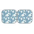 thumbnail image 7 of Fotbe Lilies Flowers 2-Piece Car Windshield Sun Shade | Sun Blocker for Car Windshield | Foldable Automotive Interior Accessories for Sun Protection-Large, 7 of 7