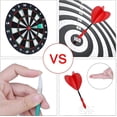 thumbnail image 4 of Dart board Soft plastic head dart board set toy flying mark, 4 of 5