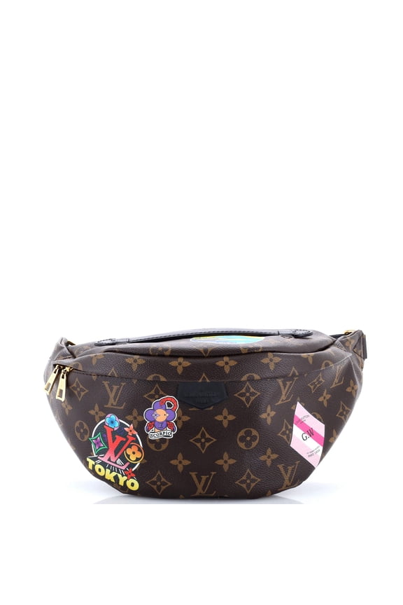 Pre-Owned Bum Bag My World Tour Monogram Canvas By Rebag
