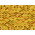 thumbnail image 1 of Ahgly Company Machine Washable Indoor Rectangle Transitional Neon Orange Area Rugs, 6' x 9', 1 of 7
