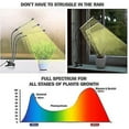 thumbnail image 2 of Luz LED de espectro completo para cultivo de plantas, luz de relleno para plantas, 30 W, temporizador de ciclo de memoria, luz para plantas suculentas de interior, 2 of 2