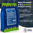 thumbnail image 2 of 4-3-2 Nutri-Progranic Granular Premium Fertilizer - Feed Your Garden with Balanced Nutrients for Thriving Plants (10lbs), 2 of 7
