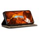 thumbnail image 3 of For iPhone 17 Pro Max Case Jeans Cloth Texture Anti-Scratch Leather Stand Phone Cover - Coffee, 3 of 5