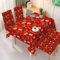 thumbnail image 3 of para navideña, para sillas de comedor, impermeables, para sillas de Papá Noel lavables, mantelería navideña pa Sunnimix Manteles, 3 of 6