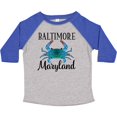 thumbnail image 3 of Inktastic Baltimore Maryland Vacation Blue Crab Boys or Girls Toddler T-Shirt, 3 of 5