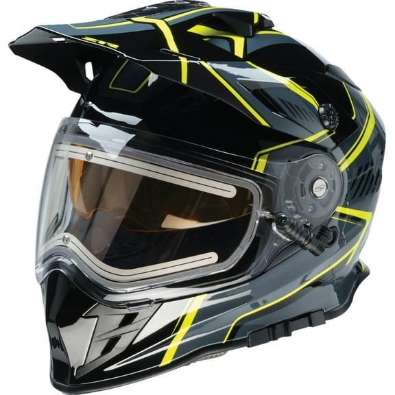 Z1R Range 2.0 Rotor Snow Helmet w/Heated Electric Shield Black/Hi-Viz SM