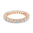 thumbnail image 2 of Bande Éternité Diamond pour Femmes 2.00 Carat TW Ronde en or Blanc, Jaune Ou Rose 10k (G-H, I2), 2 of 2