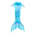 thumbnail image 3 of WOYY Girls Swimwear Fish Tail Skirt Stage Performance Beach Swimsuit, Sizes 4-13, 3 of 4