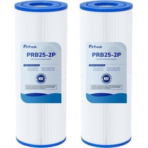 Fil-fresh 2-Pack 5x13 Drop-in Hot Tub Filter Replacement for Pleatco PRB25-IN, Compatible with Guardian 413-106, Unicel C-4326, Filbur FC-2375, FC-2370, 25 Sq. Ft.