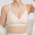 thumbnail image 5 of Lixiuxyad Support Bras for Women Lift No Underwire Women's Comfortable And Transparent Shoulder Strap Cordless Backless Spongeless With Convertible Shoulder Straps, 5 of 6