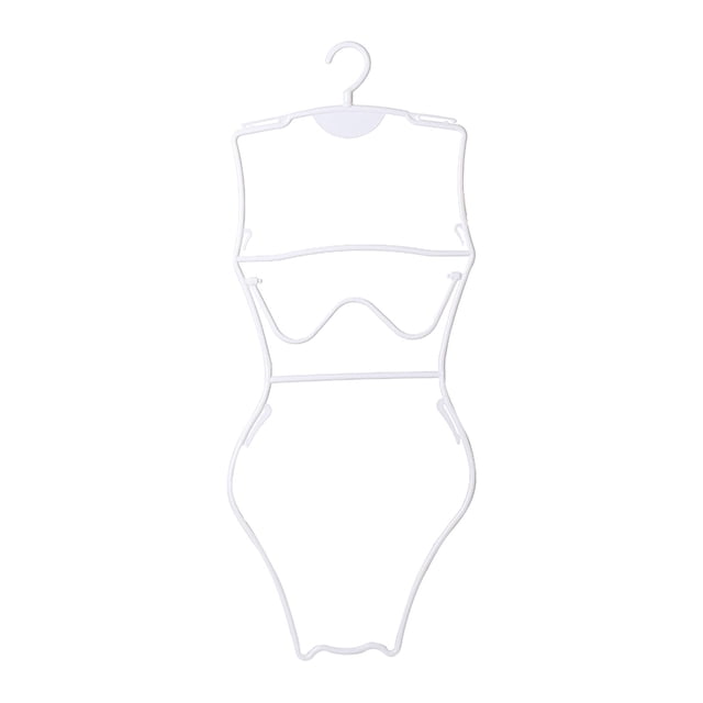Herramienta organizativa de exhibición de percha de traje de baño, percha de traje de baño de bikini simple para ventana de tiendas de ropa de playa Mujer