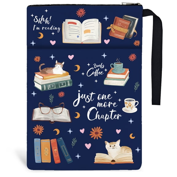 1pc Polyester Book Cover Wraps Rectangle Book 340x240mm