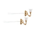 thumbnail image 3 of Milaget 2 Pcs Lampe Suspendue Simulation Déco pour Maison de Poupée Salon Mini Lampe Jouet D, 3 of 9