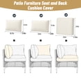 thumbnail image 2 of MOLIBYME 14Pcs Outdoor Cushion Covers, Patio Cushion Slipcovers Replacement with Zipper for Outdoor Furniture, Covers Only, 2 of 7