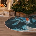 thumbnail image 5 of KLL Christmas Tree Skirt,Party Decorations Farmhouse for Christmas Decorations Holiday Party 36" -Cute Koi Fish Serenity, 5 of 6