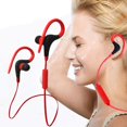 thumbnail image 2 of Mini Auriculares Estéreo Inalámbricos con Cable de Carga para Telefono rojo Hugo Auriculares inalámbricos Bluetooth, 2 of 10