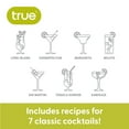 thumbnail image 5 of True Glass Cocktail Shaker with Recipes, Hosting Gifts, 13.5 oz, Set of 1, 5 of 9
