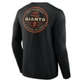 thumbnail image 3 of Men's Black San Francisco Giants SF Seal Long Sleeve T-Shirt, 3 of 3