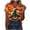 *Multicolor-j, variant on ClodeEU Women's Halloween Printed T Shirt, Short Sleeved Round Neck Top Multicolor,Womens Plus XXXXL